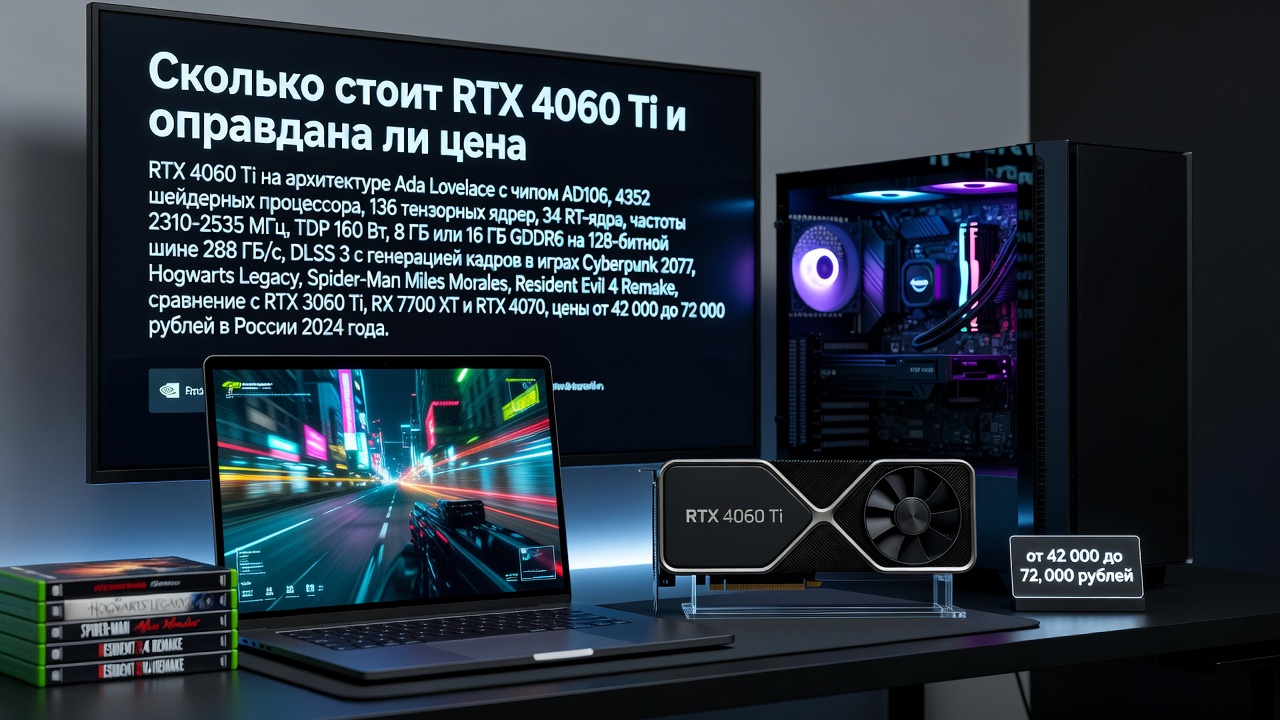 Сколько стоит RTX 4060 Ti и оправдана ли цена