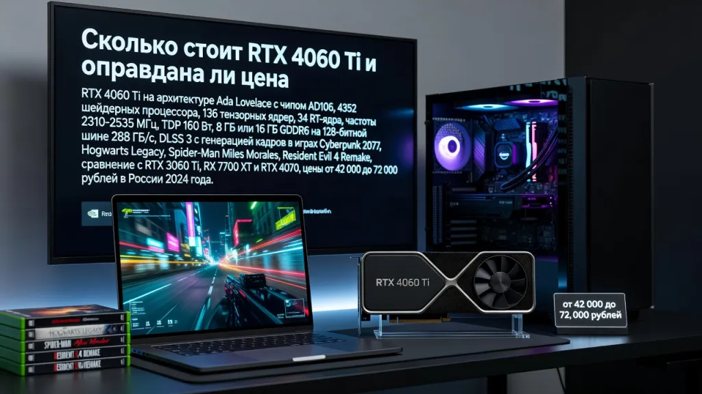 Сколько стоит RTX 4060 Ti и оправдана ли цена
