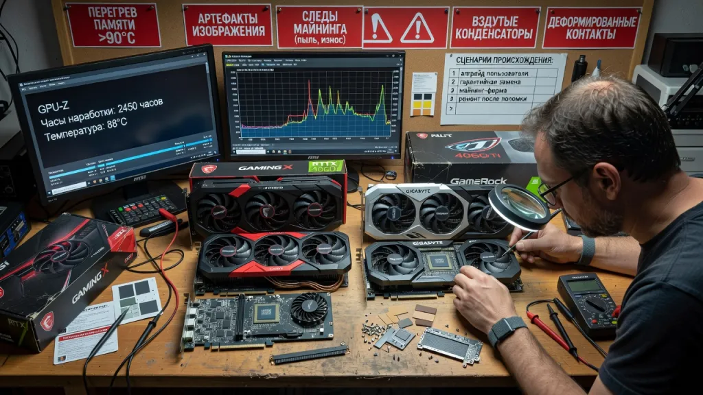 RTX 4060 Ti б/у: на что смотреть перед покупкой